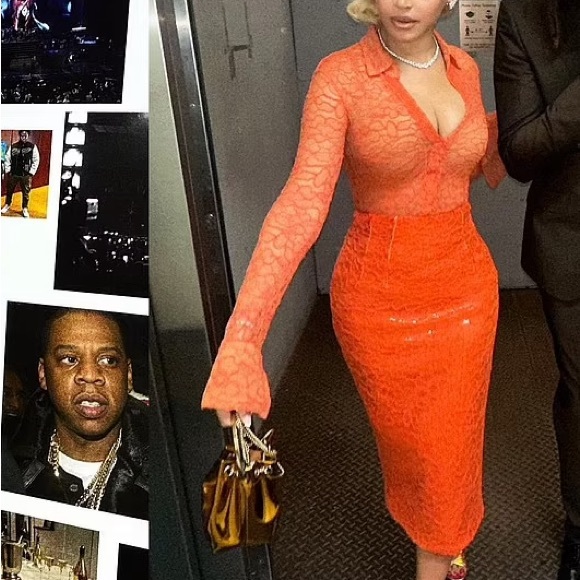 Laquan Smith lace shirt and sequin lace skirt.Brand new! - Picture 4 of 10